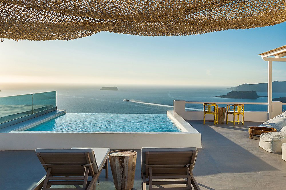 Caldera Villa Volca infinity pool