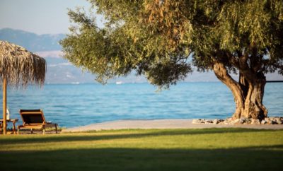 Evia beachfront Villa Erodios with private pool