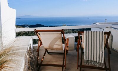 Stone Villa Trias in Triantaros Tinos