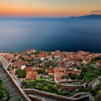 Monemvasia | Lakonia, Peloponnese The village of Monemvasia in Laconia, Peloponnese is one of the fairytale like places of Greece, by Rent A Greek Villa