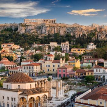 Plaka | Athens The area of Plaka in Athens, one of the fairytale like places in Greece by Rent A Greek Villa