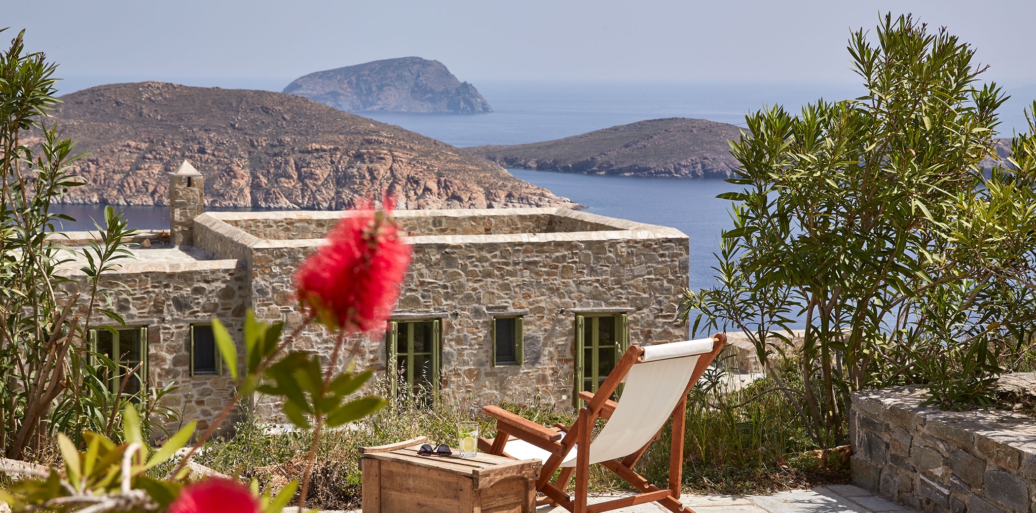 The amazing views offered to the guests of the holiday villa Herra in Serifos by Rent A Greek Villa.