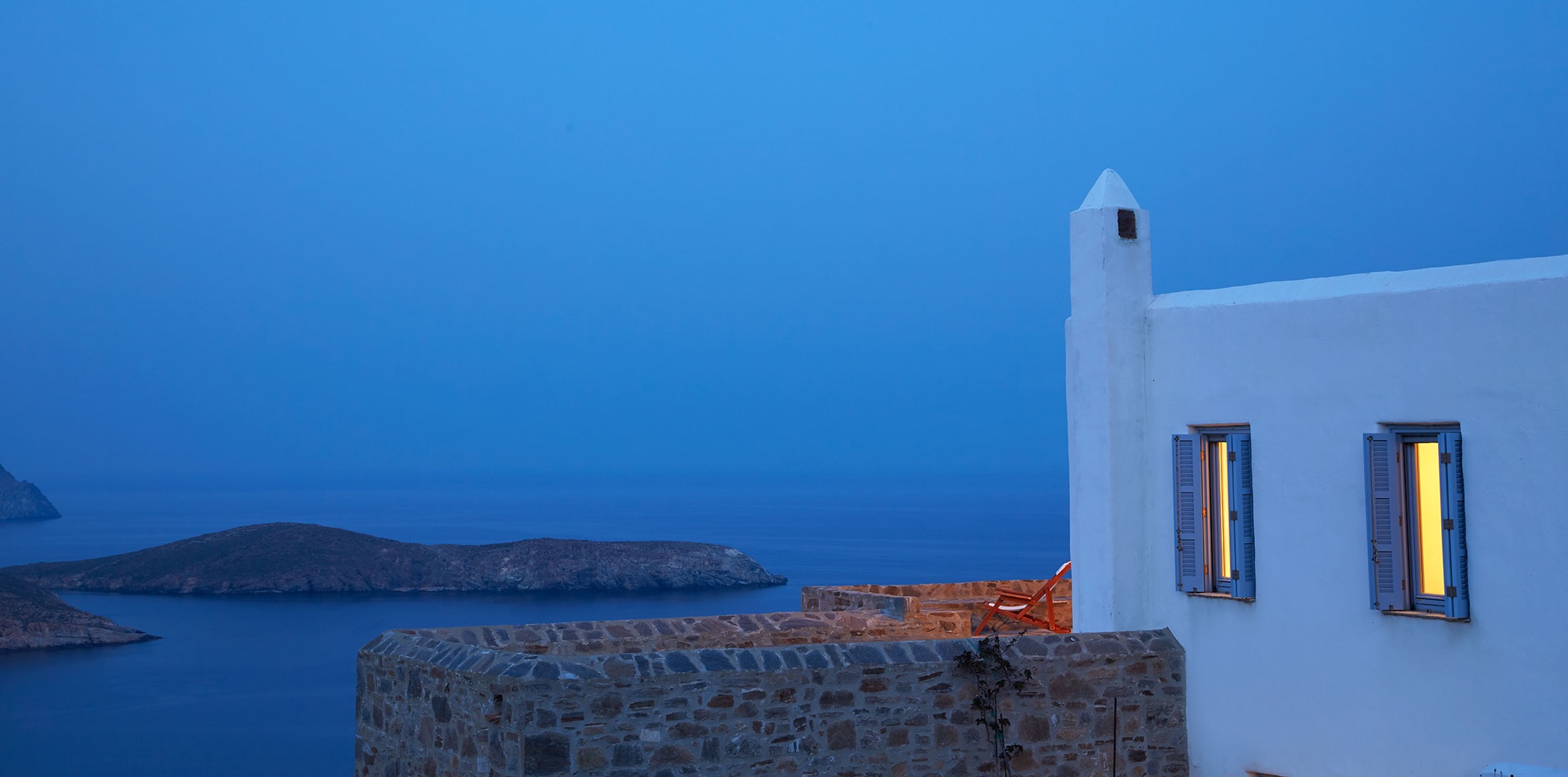 Amazing sea view for the guests of Rene, a vacation villa in Serifos by Rent A Greek Villa