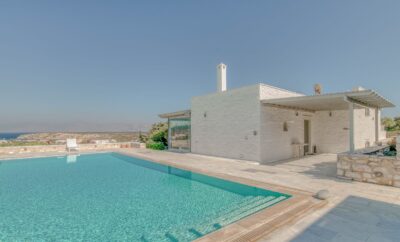 Paros private serviced Villa Lassa