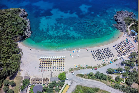 Sivota Thesprotias | 10 amazing beaches Mega (Megali) Ammos Beach in Sivota Thesprotias