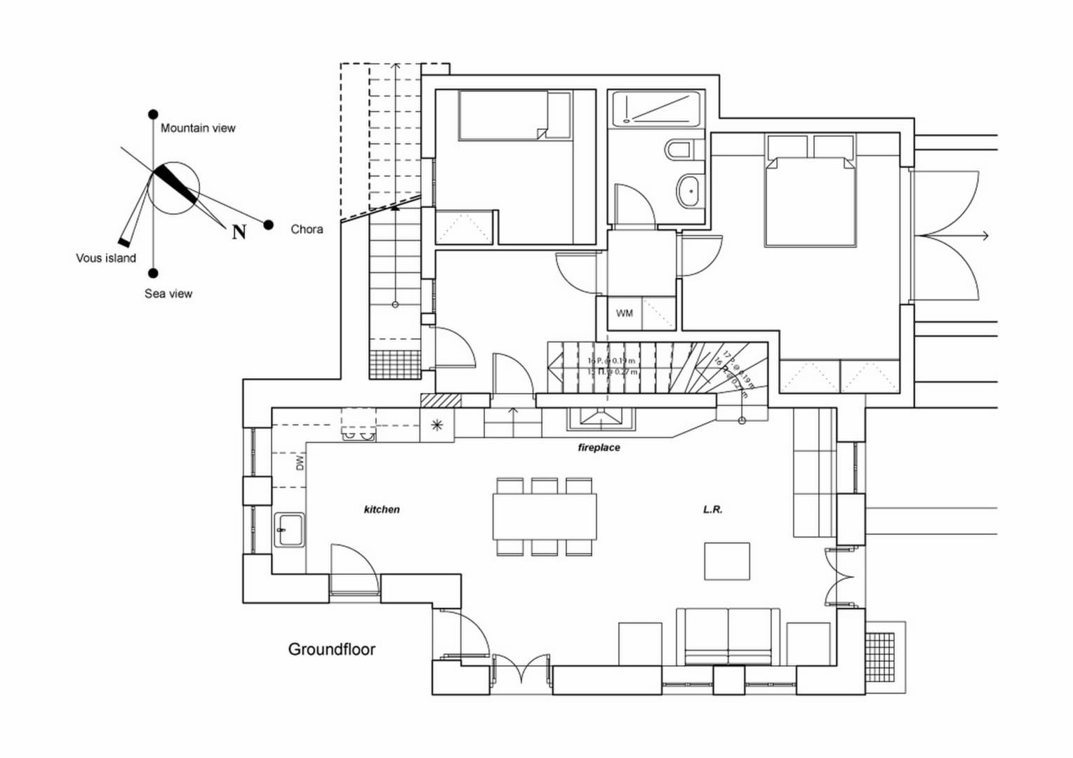 Serifos private Villa Herena